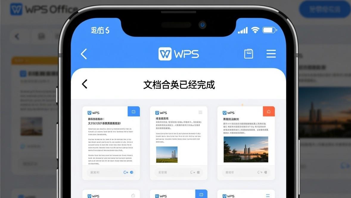合并文档完成效果