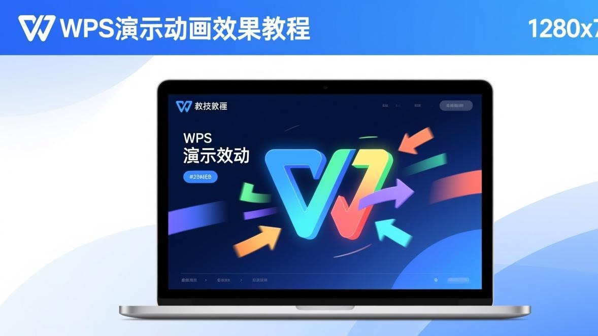 WPS演示动画效果设置教程：进入、强调、退出动画全指南