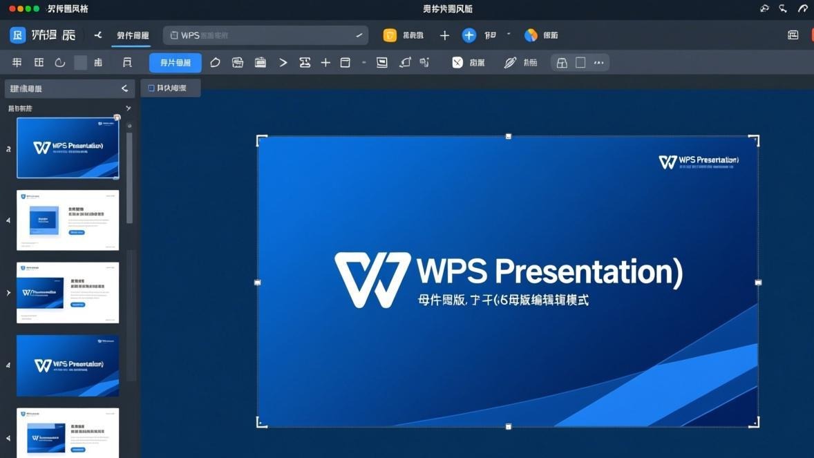 WPS演示母版设计教程：企业级PPT模板从零搭建（2026）