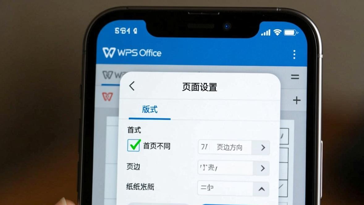 页面设置对话框