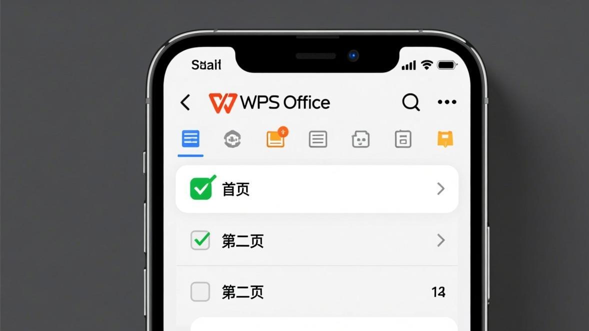 首页不同选项效果