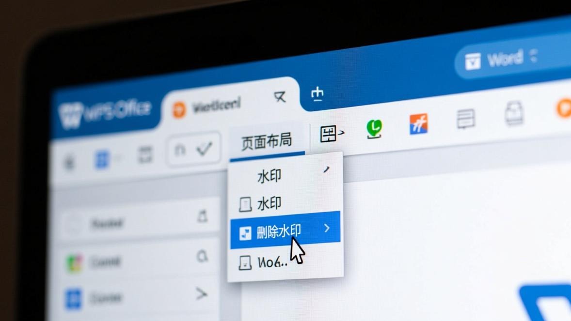 水印删除操作界面