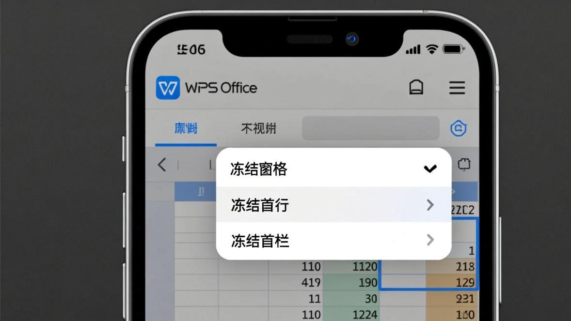 WPS表格冻结首行教程：固定表头不再迷路（2026）