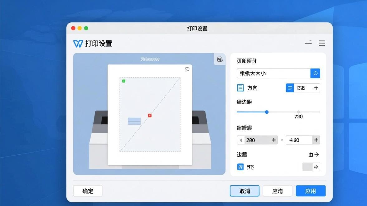 WPS表格打印设置完全指南：缩放一页、打印标题行、网格线等10大设置详解