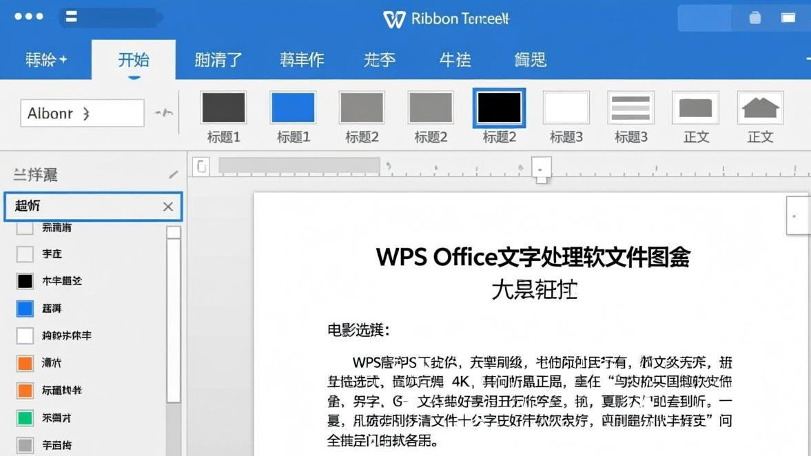WPS Word 样式设置完整教程：用样式实现一键排版